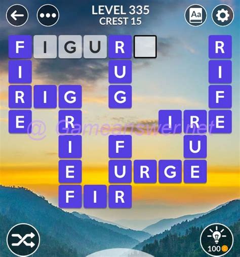 Wordscapes Level 335 Answers [ + Bonus Words ] .